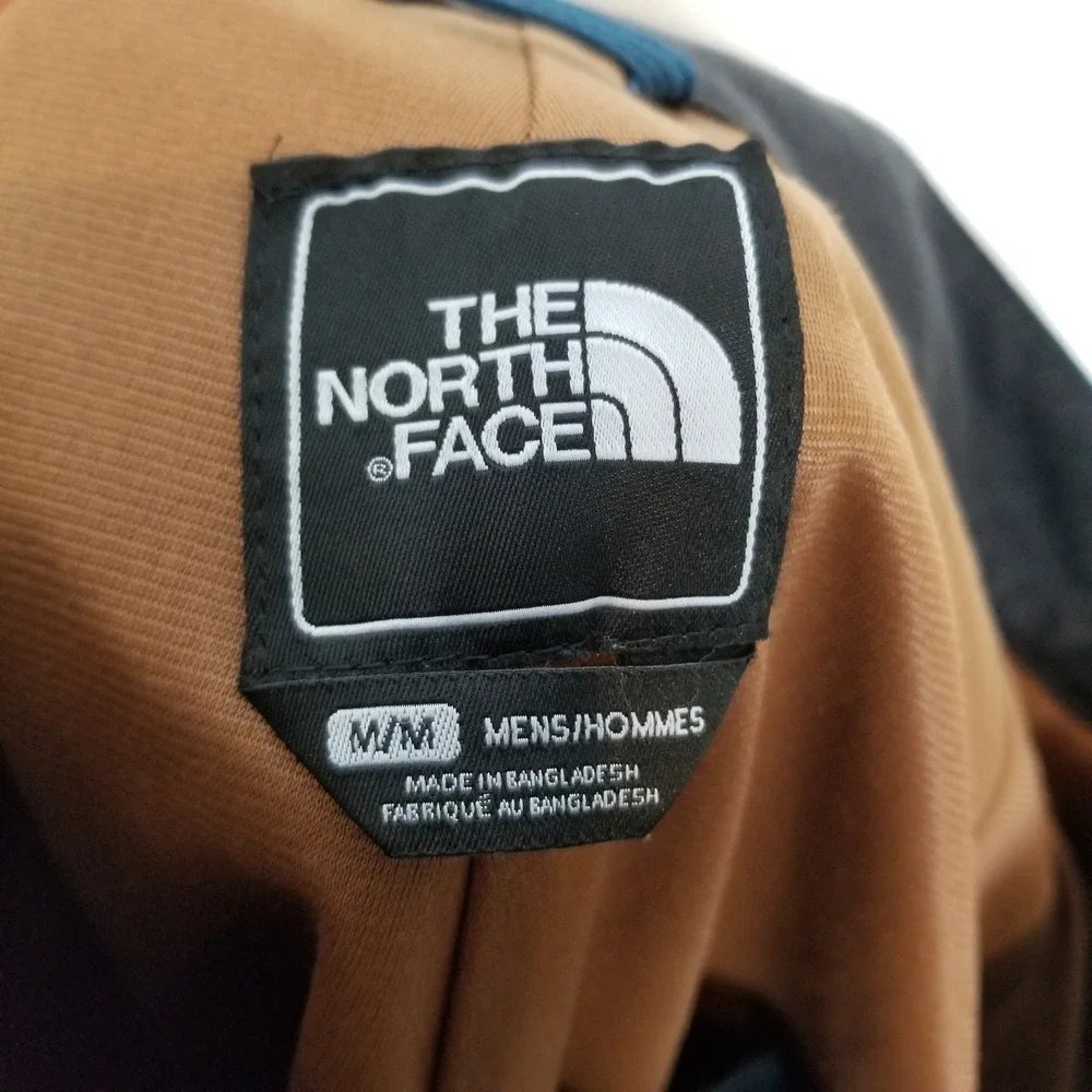 The North Face Men HyVent Ski Rain Pants Sz M TealCargo‎ Pockets Outdoor Lined